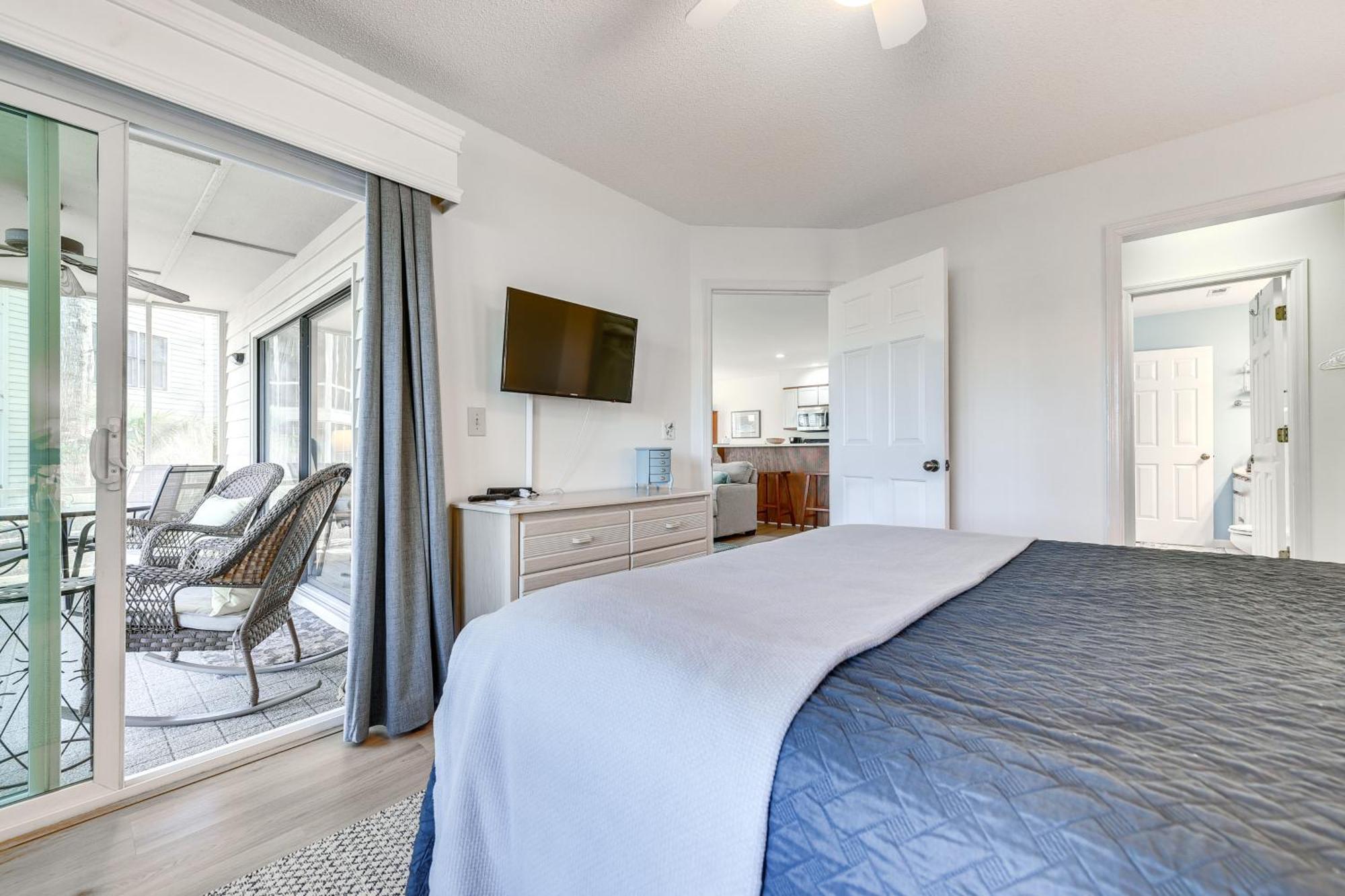 First-Floor Condo Less Than 1 Mi To Sunset Beach Access! Luaran gambar